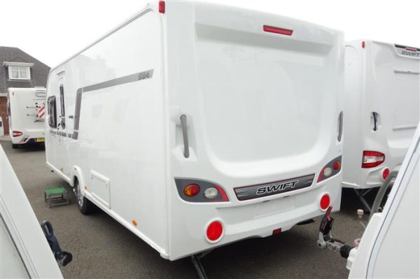 2012 Swift challenger sport 584 4 berth layout transverse island bed - Image 5