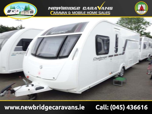 2012 Swift challenger sport 584 4 berth layout transverse island bed