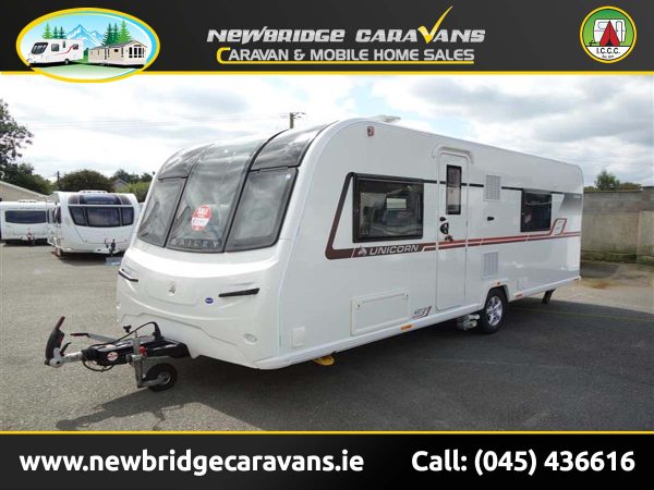 2018 Bailey unicorn Cadiz   4 berth single beds layout 