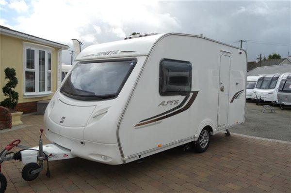 Swift sprite alpine  Year 2010  Berth 2 light weight caravan - Image 2