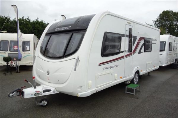 Swift  conqueror 570  Fixed bedroom full end bedroom  - Image 2